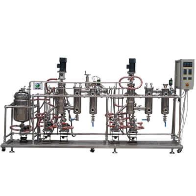 Molecular distillation distilled cbd extract